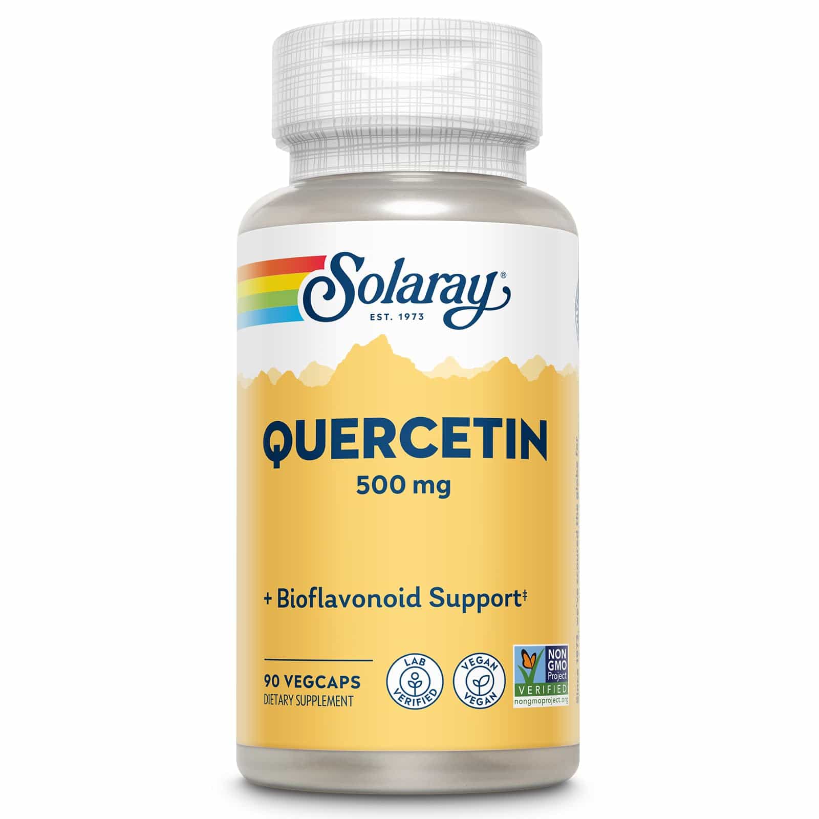 Imagen de Solaray Quercitin 500 Mg 90 Vegcaps