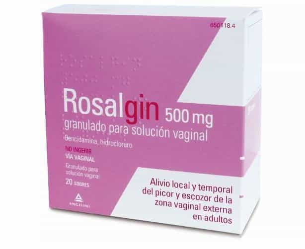 Imagen de Rosalgin 500 Mg 20 Sobres