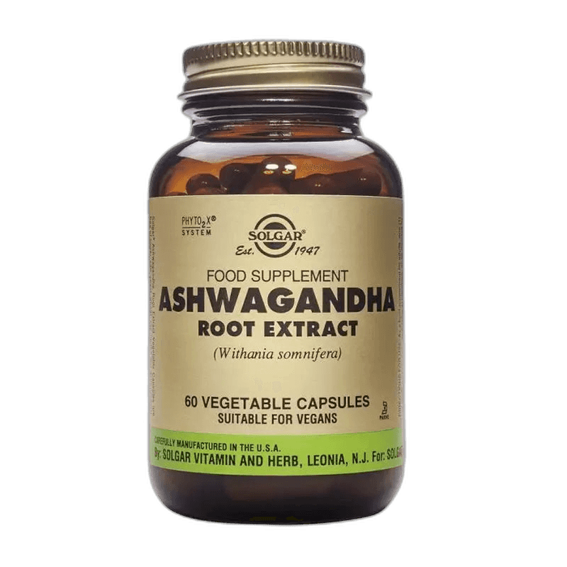 Imagen de ASHWAGANDHA 60 CAPSULAS SOLGAR