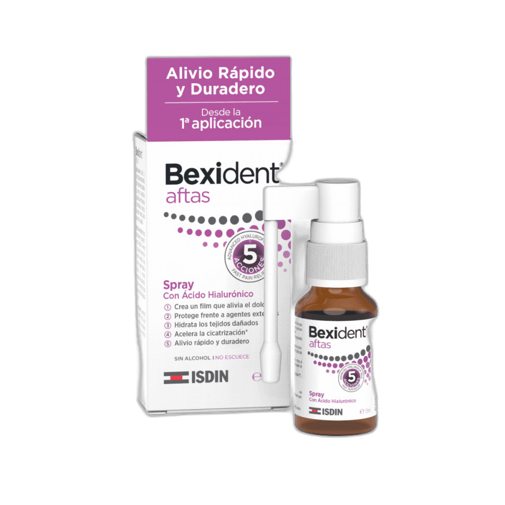 Imagen de BEXIDENT AFTAS SPRAY BUCAL 15ML
