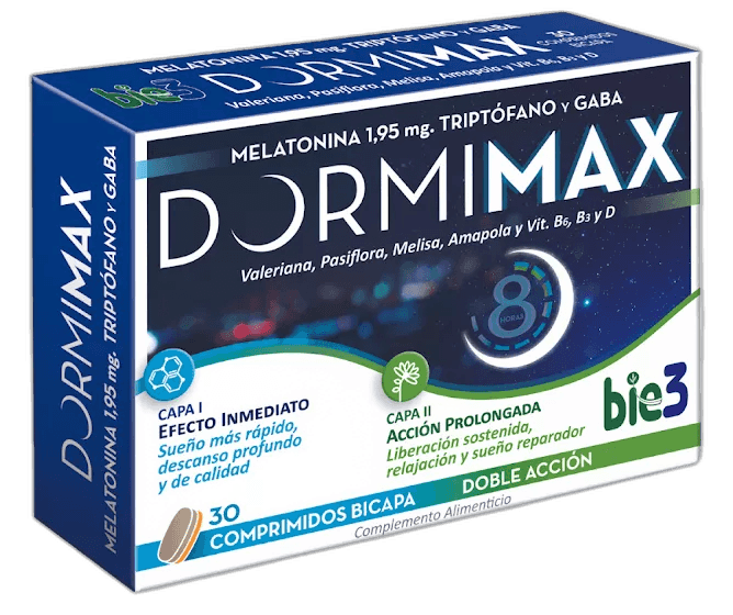 Imagen de BIE3 DORMIMAX  30 COMPRIMIDOS