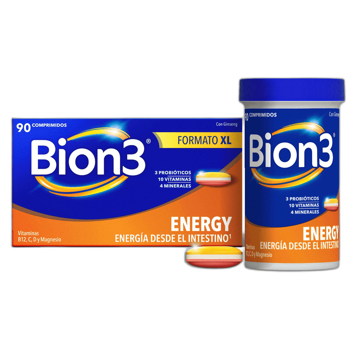 Imagen de BION3 ENERGY 90 COMPRIMIDOS