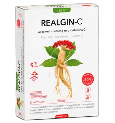Imagen de BIPOLE REALGIN-C  20 AMPOLLAS
