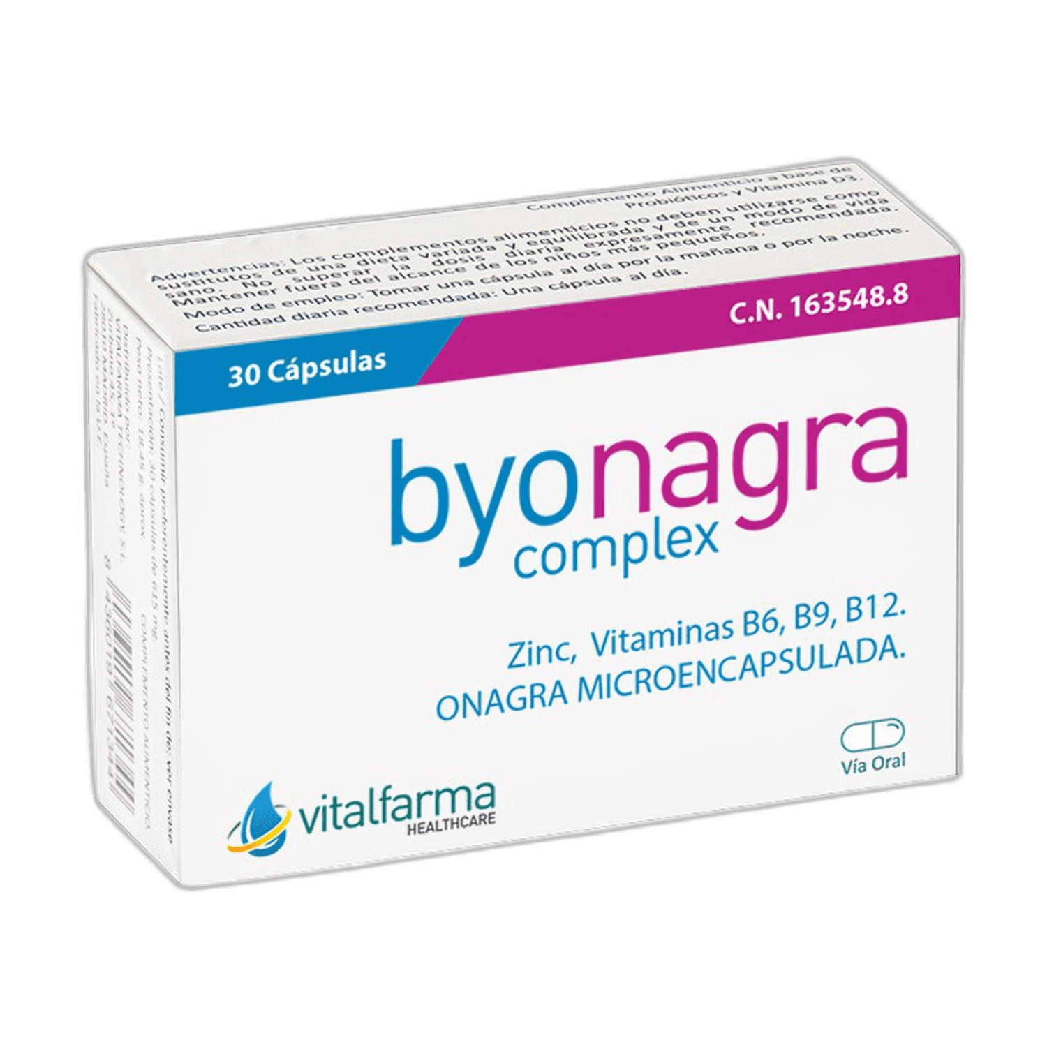 Imagen de BYONAGRA COMPLEX  30 CAPSULAS