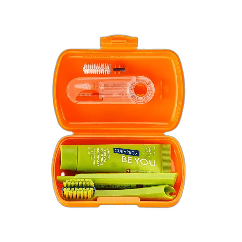 Imagen de CURAPROX SET TRAVEL NARANJA