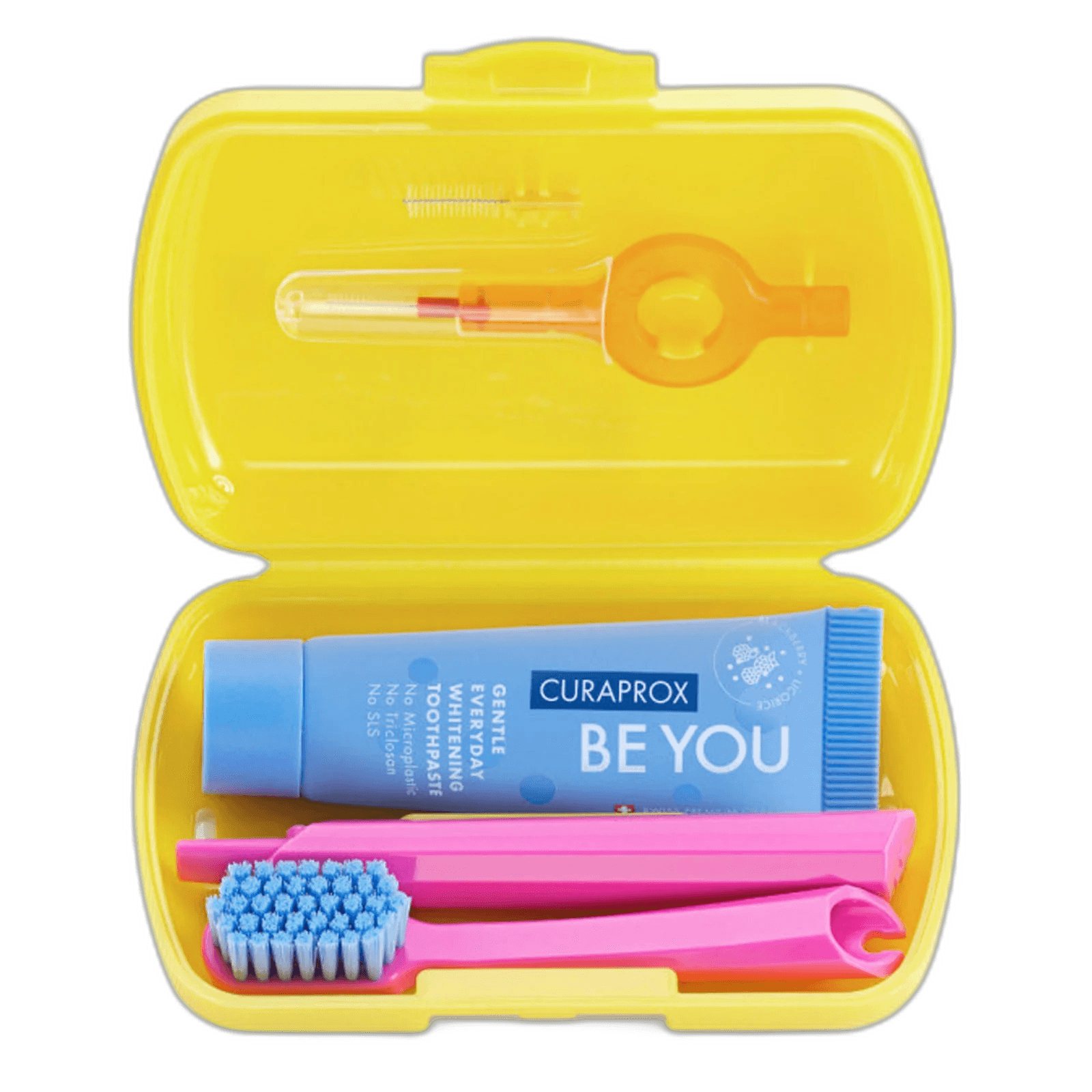 Imagen de CURAPROX TRAVEL SET AMARILLO