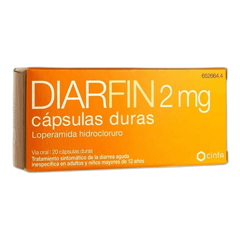 Imagen de DIARFIN 2 mg 20 CAPSULAS