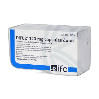 Imagen de DIFUR 120 mg 96 CAPSULAS
