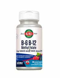 Imagen de B6 B12 METHYL FOLATE KAL 60 COMPRIMIDOS