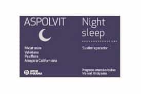 Imagen de ASPOLVIT NIGHT SLEEP  10 CAPSULAS