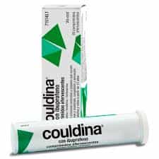 Imagen de COULDINA CON IBUPROFENO 20 COMP EFERVESCENTES