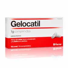 Imagen de GELOCATIL 1 GR 10 COMPRIMIDOS