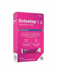 Imagen de DOLOSTOP 1 GR SOLUCION ORAL 10 SOBRES 10 ML