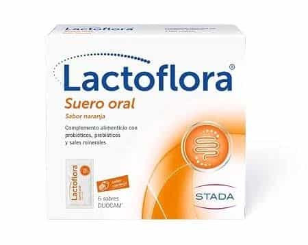 Imagen de Lactoflora Suero Oral Sabor Naranja 6 Sobres