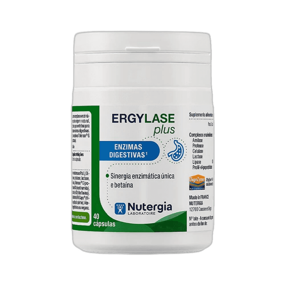 Imagen de ERGYLASE PLUS 40 CAPSULAS