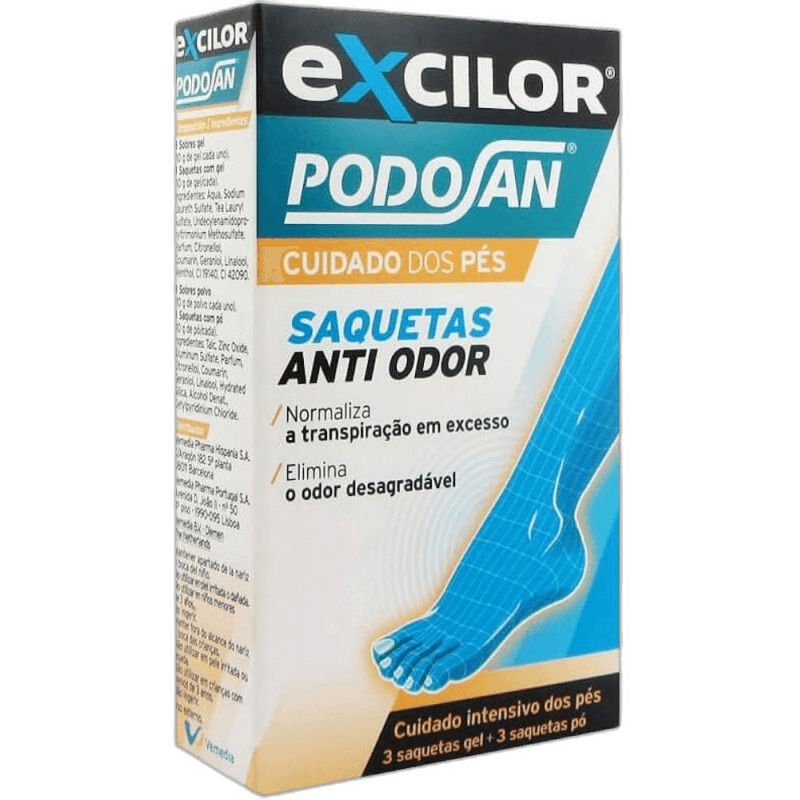 Imagen de EXCILOR PODOSAN SOBRES ANTIOLOR