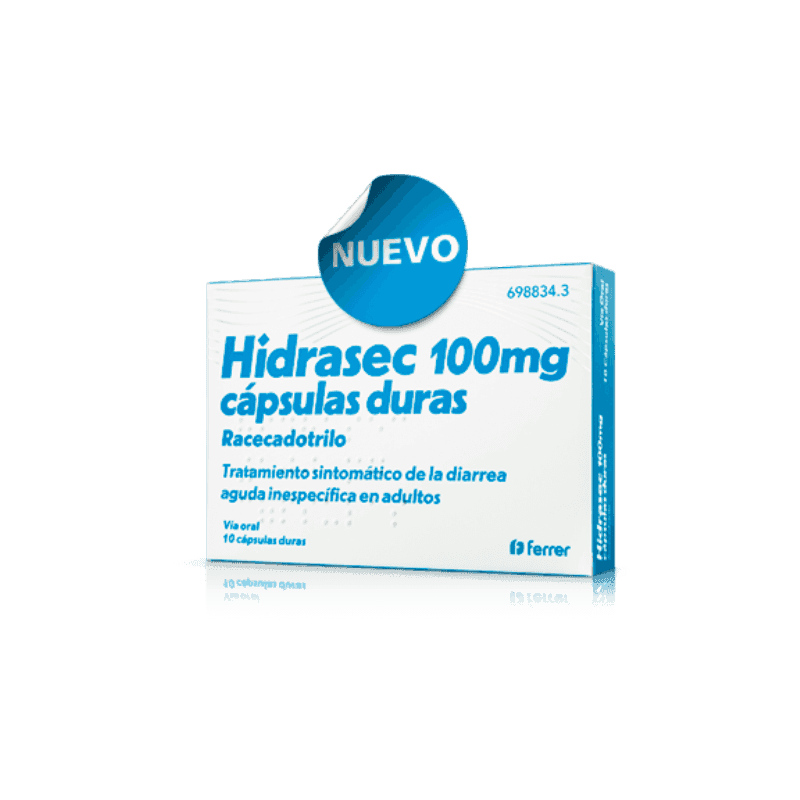 Imagen de HIDRASEC 100 mg 10 CAPSULAS