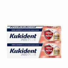 Imagen de Kukident Pro Plus Firmeza Al Masticar Pack 2x40 Gr Sin Sabor