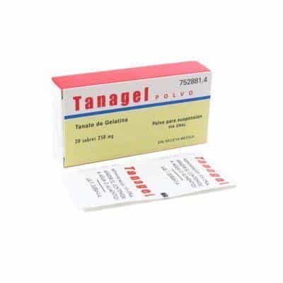 Imagen de Tanagel 250 Mg Polvo Para Suspensión Oral 20 Sobres