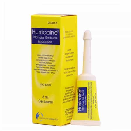 Imagen de Hurricaine 200 Mg/Ml Gel Bucal 6 Ml