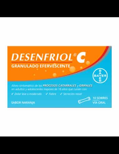 Imagen de Desenfriol C Sobres Granulados Efervescente 10 Sobres