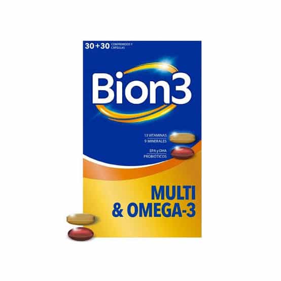 Imagen de Bion3 Multi & Omega-3 30 Comprimidos + 30 Cápsulas