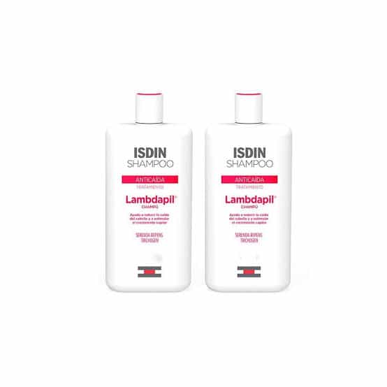 Imagen de Isdin Lambdapil Anticaída Duplo Champú 2x400 Ml
