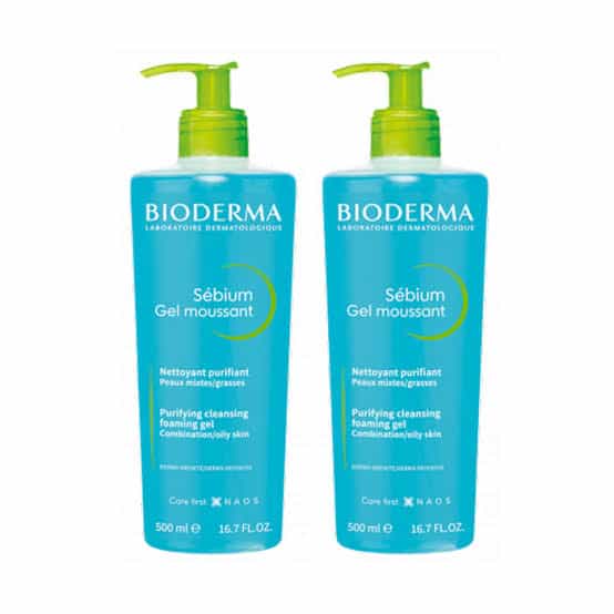 Imagen de Bioderma Duplo Sebium Gel Moussant 2X500 Ml