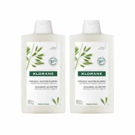 Imagen de Klorane Duplo Champú Avena 2x400 Ml