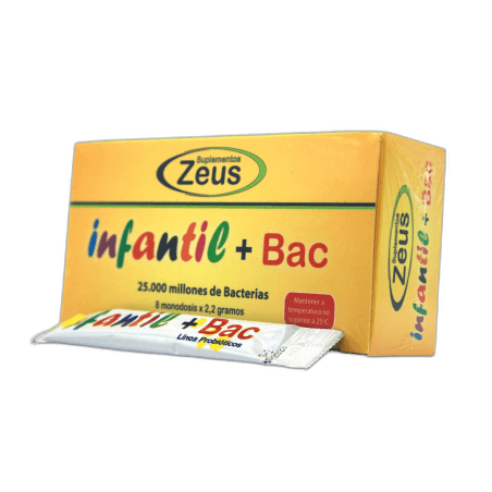 Imagen de INFANTIL+BAC ZEUS 8 STICKS