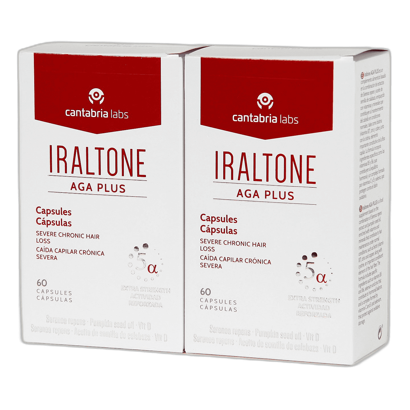Imagen de IRALTONE AGA 60 CAPS DUPLO