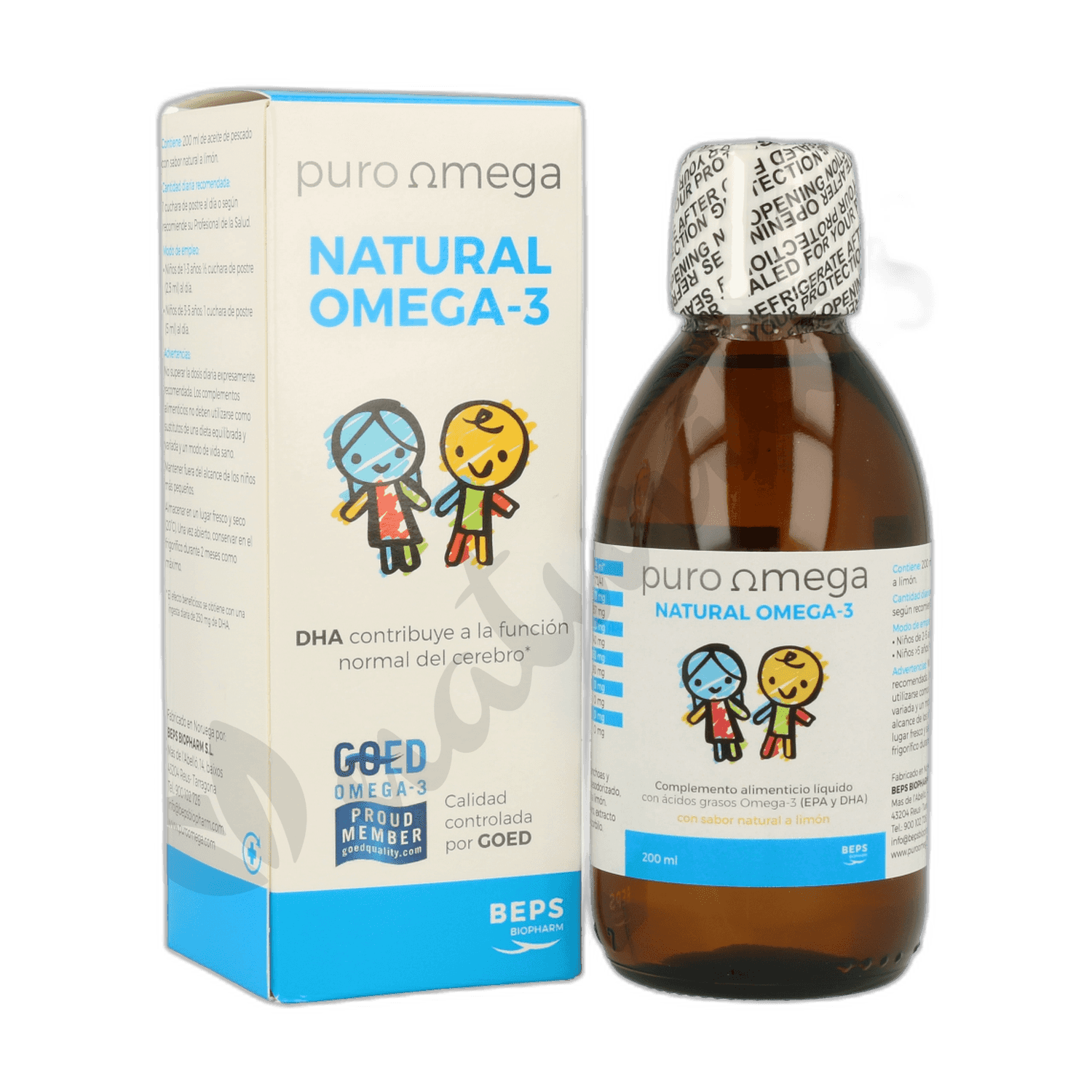 Imagen de NATURAL OMEGA3  NIÑOS 200 ML