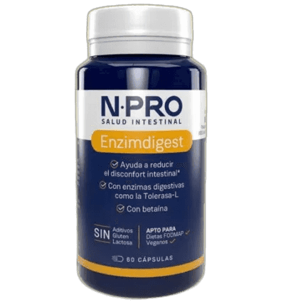 Imagen de NPRO ENZIMDIGEST 60 CAPSULAS