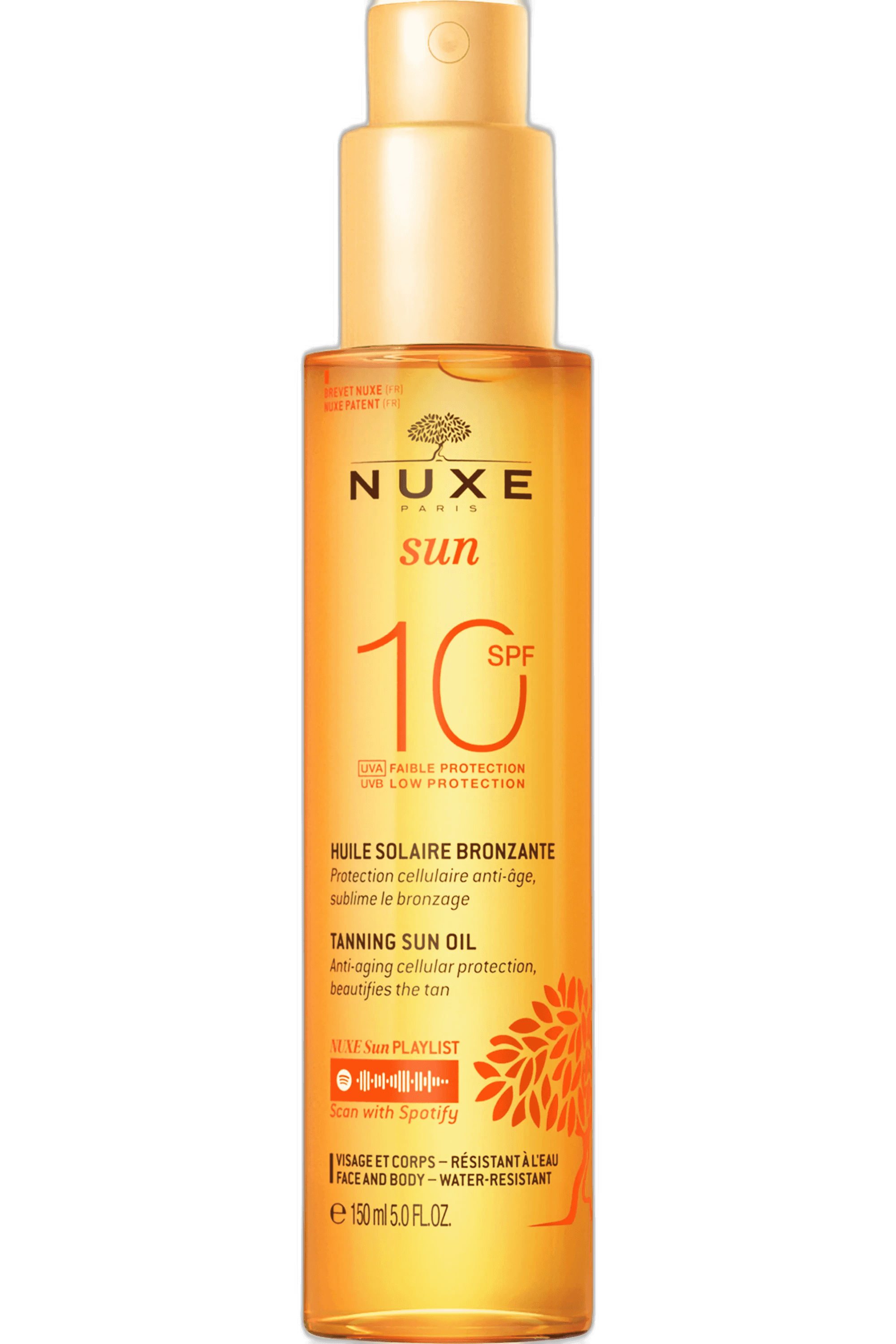 Imagen de Nuxe Sun Huile Spf10 150 Ml