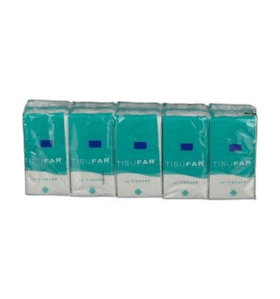 Imagen de PAÑUELOS TISUFAR 10 TISSUES