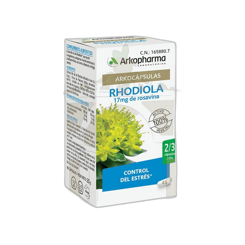 Imagen de RHODIOLA ARKOCAPS 45 CAPSULAS