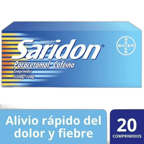 Imagen de SARIDON 20 COMPRIMIDOS
