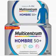 Imagen de MULTICENTRUM HOMBRE 50+ 30 COMPRIMIDOS