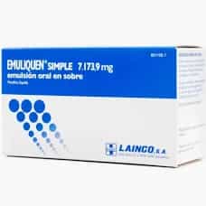 Imagen de EMULIQUEN SIMPLE 10 SOBRES 15 ML
