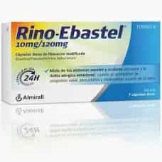 Imagen de RINO-EBASTEL 10MG/120 MG 7 CAPSULAS DURAS