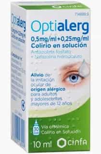 Imagen de OPTIALERG 5 MG/ML COLIRIO 10 ML
