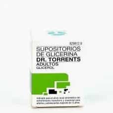 Imagen de SUPOSITORIO GLICERIN TORRENS ADULTO BOTE 12 UDS