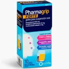 Imagen de PHARMAGRIP FORTE 650 MG 10 SOBRES