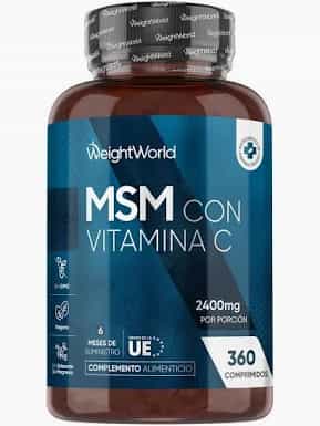 Imagen de Weightworld Msm + Vitamina C 360 Tabletas
