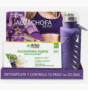 Imagen de Arkofluido Alcachofa Forte 20 Ampollas + Regalo Botella Pack