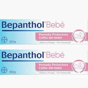 Imagen de Pack Bepanthol Pomada Protectora Bebé Duplo 2X100 Gr