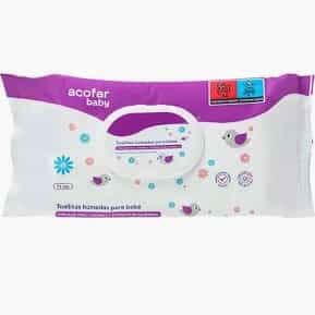 Imagen de Acofarbaby Toallitas Húmedas Limpiadoras 72 Uds