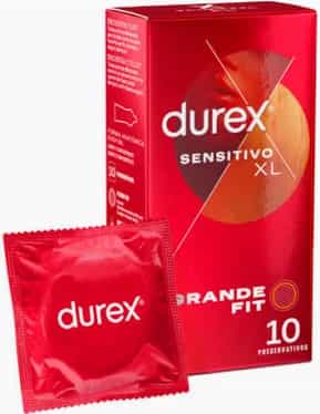 Imagen de Durex Sensitivo Xl Preservativos 10 Uds