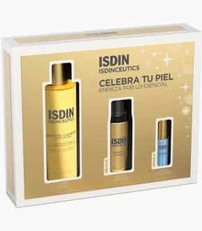 Imagen de Isdinceutics Cofre Essential Aceite Limpiador 200 Ml + Espuma Limpiadora 30 Ml + Hyaluronic Serum 5 Ml