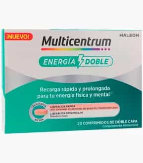 Imagen de Multicentrum Energía Doble 20 Comprimidos